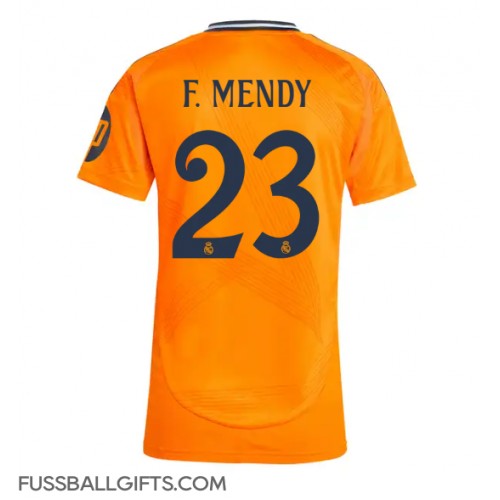 Real Madrid Ferland Mendy #23 Fußballbekleidung Auswärtstrikot Damen 2024-25 Kurzarm